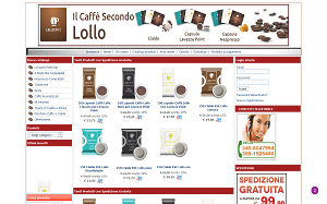 Il sito online di Outlet caffe