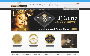 Il sito online di Caviar Giaveri