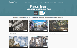 Visita lo shopping online di Unseen Tours