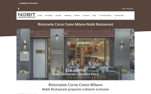 Il sito online di NOBIT Ristorante