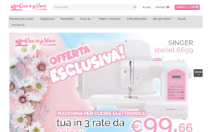 Visita lo shopping online di Macchine per Cucire Store