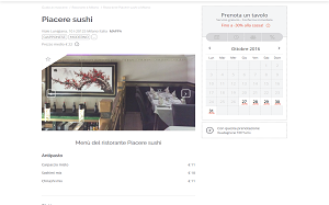 Visita lo shopping online di Piacere sushi