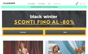 Il sito online di Lillashop