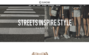 Visita lo shopping online di Dumond