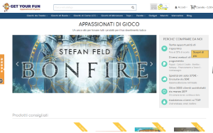 Il sito online di Get Your Fun