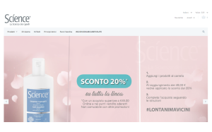 Visita lo shopping online di Science Hair Care