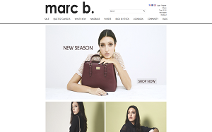 Visita lo shopping online di marc b.