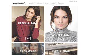 Visita lo shopping online di Soyaconcept