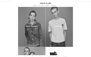 Il sito online di Wood Wood