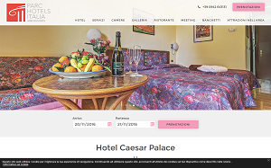 Il sito online di Hotel Caesar Palace Naxos