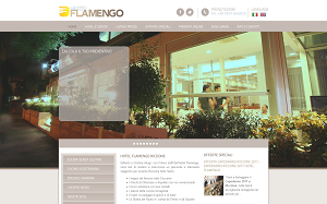 Il sito online di Hotel Flamengo Riccione