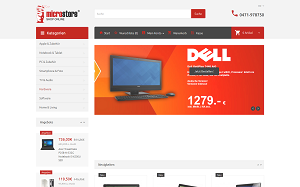 Il sito online di Microstore