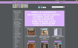 Il sito online di Lavanda Provenzale