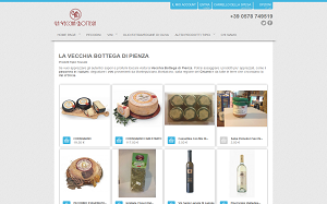 Il sito online di La Vecchia Bottega