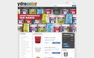 Il sito online di Ydracolor