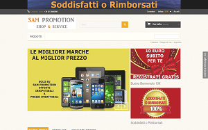 Visita lo shopping online di Sam Promotion shop