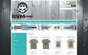 Il sito online di GVM shop