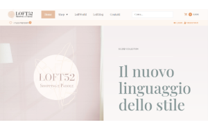 Visita lo shopping online di Loft52