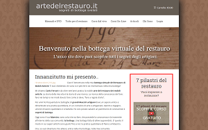 Visita lo shopping online di Arte del Restauro