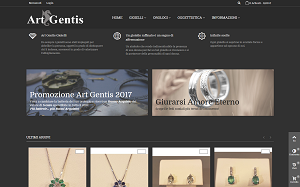 Il sito online di Art Gentis