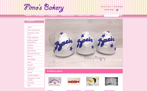 Il sito online di Fimo's Bakery