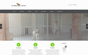 Il sito online di Fit box per cani