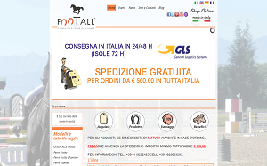 Visita lo shopping online di Footall