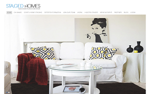 Il sito online di Staged Homes