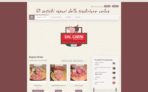 Il sito online di Sal Carni norcineria