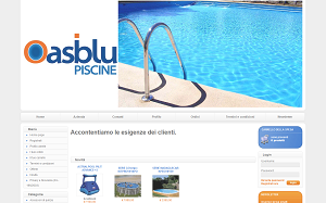 Il sito online di Oasi Blu Piscine