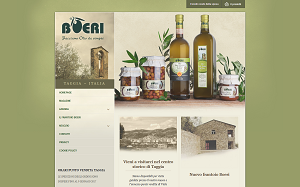 Il sito online di Olio Boeri