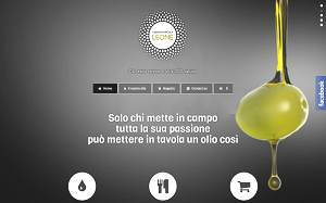 Il sito online di Olio Extra vergine leone