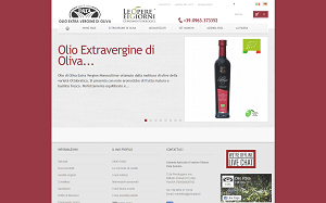 Il sito online di Olio Pata