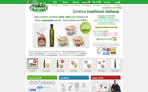 Il sito online di Ficacci olivesmarket