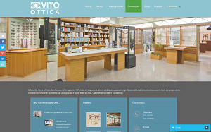 Il sito online di Ottica Vito
