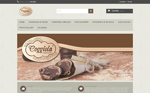 Il sito online di Pasticceria Coggiola