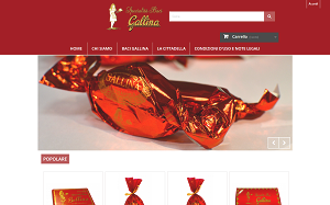 Il sito online di Pasticceria Gallina