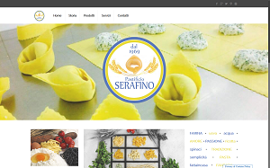 Il sito online di Pastificio Serafino