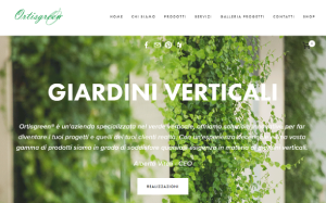 Il sito online di Ortisgreen