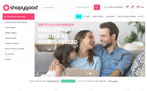 Il sito online di Shopygood