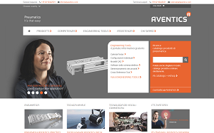 Il sito online di Aventics