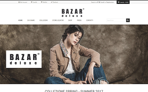 Il sito online di Bazar Deluxe