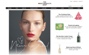 Il sito online di The Beautyholic's Shop