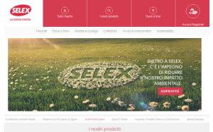 Il sito online di Prodotti Selex