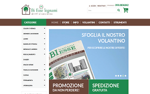 Visita lo shopping online di Bi Esse legnami