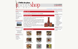 Il sito online di Peppyshop