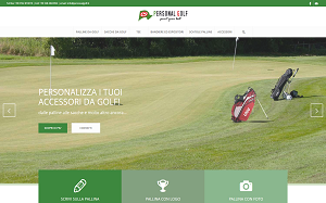 Il sito online di Personal golf