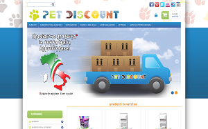 Il sito online di Pet-discount