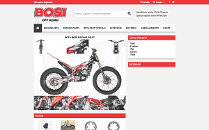 Il sito online di BosiShop