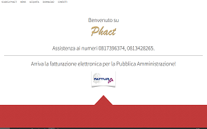 Visita lo shopping online di Phact